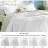 imageBedsure Striped Duvet Cover Queen Size  MoistureWicking Eucalyptus Lyocell Cotton ampamp Linen Hybrid Comforter Cover Set with Bowknot Ties Closure  GentleSoft ampamp Breathable Bedding Set  Seaweed Green01  Bright White No Comforter