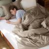 imageBedsure Striped Duvet Cover Queen Size  MoistureWicking Eucalyptus Lyocell Cotton ampamp Linen Hybrid Comforter Cover Set with Bowknot Ties Closure  GentleSoft ampamp Breathable Bedding Set  Seaweed Green05  Simply Taupe No Comforter