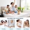 imageBedsure Twin Mattress Protector Quilted Twin Mattress Topper with Deep Pocket up to 22 Inches Soft Breathable Noiseless Bed Cover Waterproof Pad Bed for Home Bedroom Hotel  WhiteWhite