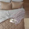 imageBedsure Twin XL Comforter Set  5 Pieces Reversible Blush Pink Bedding Twin XL Size Bed Set for All Seasons Bed in a Bag with Down Alternative Comforter Sheets Pillowcase ampamp Sham22  Brown