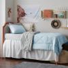 imageBedsure Twin XL Comforter Set  5 Pieces Reversible Blush Pink Bedding Twin XL Size Bed Set for All Seasons Bed in a Bag with Down Alternative Comforter Sheets Pillowcase ampamp Sham20  Sky Blue