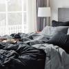 imageBedsure Twin XL Comforter Set  5 Pieces Reversible Blush Pink Bedding Twin XL Size Bed Set for All Seasons Bed in a Bag with Down Alternative Comforter Sheets Pillowcase ampamp Sham02  Black