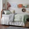 imageBedsure Twin XL Comforter Set  5 Pieces Reversible Blush Pink Bedding Twin XL Size Bed Set for All Seasons Bed in a Bag with Down Alternative Comforter Sheets Pillowcase ampamp Sham08  Sage Green