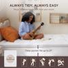 imageBedsure Twin XL Mattress Topper Dorm Bedding  Extra Thick Mattress Pad Cover with Deep Pocket Plush Soft PillowTop Bed Topper for Back Pain Relief Overfilled with Down Alternative Filling WhiteWhite