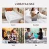 imageBedsure Twin XL Mattress Topper Dorm Bedding  Extra Thick Mattress Pad Cover with Deep Pocket Plush Soft PillowTop Bed Topper for Back Pain Relief Overfilled with Down Alternative Filling WhiteWhite