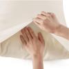 imageBedsure Twin XL Sheet Set Dorm Bedding Cooling Sheets Twin Extra Long Sheets Rayon Derived from Bamboo Deep Pocket Up to 16quot Hotel Luxury Silky Bedding Sheets ampamp Pillowcases Dark Grey12  Light Beige