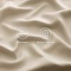 imageBedsure Twin XL Sheet Set Dorm Bedding Cooling Sheets Twin Extra Long Sheets Rayon Derived from Bamboo Deep Pocket Up to 16quot Hotel Luxury Silky Bedding Sheets ampamp Pillowcases Dark Grey03  Beige