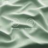 imageBedsure Twin XL Sheet Set Dorm Bedding Cooling Sheets Twin Extra Long Sheets Rayon Derived from Bamboo Deep Pocket Up to 16quot Hotel Luxury Silky Bedding Sheets ampamp Pillowcases Dark Grey10  Sage Green
