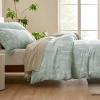 imageBedsure TwinTwin XL Comforter Set  Sage Green Bed Set 2 Pieces Cute Floral Bedding 1 Soft Reversible Botanical Flowers Comforter and 1 Pillow Sham01  Sage Green