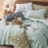 imageBedsure TwinTwin XL Comforter Set  Sage Green Bed Set 2 Pieces Cute Floral Bedding 1 Soft Reversible Botanical Flowers Comforter and 1 Pillow Sham01  Sage Green