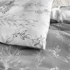 imageBedsure TwinTwin XL Comforter Set  Sage Green Bed Set 2 Pieces Cute Floral Bedding 1 Soft Reversible Botanical Flowers Comforter and 1 Pillow Sham04  Grey