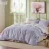 imageBedsure TwinTwin XL Comforter Set  Sage Green Bed Set 2 Pieces Cute Floral Bedding 1 Soft Reversible Botanical Flowers Comforter and 1 Pillow Sham06  Lavender