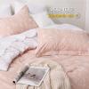 imageBedsure TwinTwin XL Comforter Set  Sage Green Bed Set 2 Pieces Cute Floral Bedding 1 Soft Reversible Botanical Flowers Comforter and 1 Pillow Sham07  Dusty Rose
