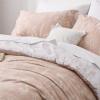 imageBedsure TwinTwin XL Comforter Set  Sage Green Bed Set 2 Pieces Cute Floral Bedding 1 Soft Reversible Botanical Flowers Comforter and 1 Pillow Sham07  Dusty Rose