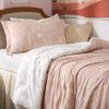 imageBedsure TwinTwin XL Comforter Set  Sage Green Bed Set 2 Pieces Cute Floral Bedding 1 Soft Reversible Botanical Flowers Comforter and 1 Pillow Sham07  Dusty Rose