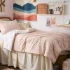 imageBedsure TwinTwin XL Comforter Set  Sage Green Bed Set 2 Pieces Cute Floral Bedding 1 Soft Reversible Botanical Flowers Comforter and 1 Pillow Sham07  Dusty Rose