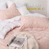 imageBedsure TwinTwin XL Comforter Set  Sage Green Bed Set 2 Pieces Cute Floral Bedding 1 Soft Reversible Botanical Flowers Comforter and 1 Pillow Sham07  Dusty Rose