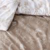 imageBedsure TwinTwin XL Comforter Set  Sage Green Bed Set 2 Pieces Cute Floral Bedding 1 Soft Reversible Botanical Flowers Comforter and 1 Pillow Sham09  Light Taupe