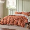 imageBedsure TwinTwin XL Comforter Set  Sage Green Bed Set 2 Pieces Cute Floral Bedding 1 Soft Reversible Botanical Flowers Comforter and 1 Pillow Sham10  Terracotta