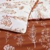 imageBedsure TwinTwin XL Comforter Set  Sage Green Bed Set 2 Pieces Cute Floral Bedding 1 Soft Reversible Botanical Flowers Comforter and 1 Pillow Sham10  Terracotta