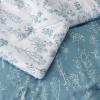 imageBedsure TwinTwin XL Comforter Set  Sage Green Bed Set 2 Pieces Cute Floral Bedding 1 Soft Reversible Botanical Flowers Comforter and 1 Pillow Sham11  Mineral Blue
