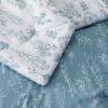 imageBedsure TwinTwin XL Comforter Set  Sage Green Bed Set 2 Pieces Cute Floral Bedding 1 Soft Reversible Botanical Flowers Comforter and 1 Pillow Sham11  Mineral Blue