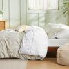 imageBedsure TwinTwin XL Comforter Set  Sage Green Bed Set 2 Pieces Cute Floral Bedding 1 Soft Reversible Botanical Flowers Comforter and 1 Pillow Sham17  Linen