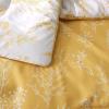 imageBedsure TwinTwin XL Comforter Set  Sage Green Bed Set 2 Pieces Cute Floral Bedding 1 Soft Reversible Botanical Flowers Comforter and 1 Pillow Sham18  Yellow