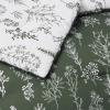 imageBedsure TwinTwin XL Comforter Set  Sage Green Bed Set 2 Pieces Cute Floral Bedding 1 Soft Reversible Botanical Flowers Comforter and 1 Pillow Sham25  Dark Olive Green