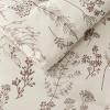 imageBedsure TwinTwin XL Comforter Set  Sage Green Bed Set 2 Pieces Cute Floral Bedding 1 Soft Reversible Botanical Flowers Comforter and 1 Pillow Sham28  Beige