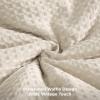 imageBedsure Waffle Comforter Set Queen Soft and Breathable Coconut White Bedding Comforter Set 3 Pieces 1 Waffle Weave Comforter 90quotx90quot and 2 Pillow Shams 20quotx26quot2quot02  Linen