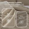 imageBedsure Waffle Comforter Set Queen Soft and Breathable Coconut White Bedding Comforter Set 3 Pieces 1 Waffle Weave Comforter 90quotx90quot and 2 Pillow Shams 20quotx26quot2quot08  Khaki