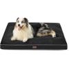 imageBedsure Washable Dog Beds Large Sized Dog  3 Inch Thicken Up to 80lbs Pet Mat Pillows with Removable Washable Cover GreyBlack