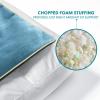 imageBedsure Washable Dog Beds Large Sized Dog  3 Inch Thicken Up to 80lbs Pet Mat Pillows with Removable Washable Cover GreyBlue