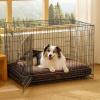 imageBedsure Washable Dog Beds Large Sized Dog  3 Inch Thicken Up to 80lbs Pet Mat Pillows with Removable Washable Cover GreyBrown