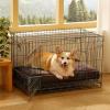 imageBedsure Washable Dog Beds Large Sized Dog  3 Inch Thicken Up to 80lbs Pet Mat Pillows with Removable Washable Cover GreyBrown