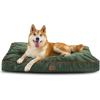imageBedsure Washable Dog Beds Large Sized Dog  3 Inch Thicken Up to 80lbs Pet Mat Pillows with Removable Washable Cover GreyGreen