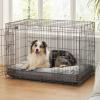 imageBedsure Washable Dog Beds Large Sized Dog  3 Inch Thicken Up to 80lbs Pet Mat Pillows with Removable Washable Cover GreyGrey