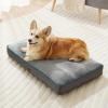 imageBedsure Washable Dog Beds Large Sized Dog  3 Inch Thicken Up to 80lbs Pet Mat Pillows with Removable Washable Cover GreyGrey