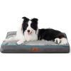 imageBedsure Washable Dog Beds Large Sized Dog  3 Inch Thicken Up to 80lbs Pet Mat Pillows with Removable Washable Cover GreyGrey