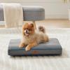 imageBedsure Washable Dog Beds Large Sized Dog  3 Inch Thicken Up to 80lbs Pet Mat Pillows with Removable Washable Cover GreyGrey