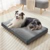 imageBedsure Washable Dog Beds Large Sized Dog  3 Inch Thicken Up to 80lbs Pet Mat Pillows with Removable Washable Cover GreyGrey