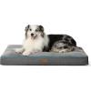 imageBedsure Washable Dog Beds Large Sized Dog  3 Inch Thicken Up to 80lbs Pet Mat Pillows with Removable Washable Cover GreyGrey