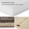 imageBedsure Washable Dog Crate Bed for Large Dogs Soft Foam Floor Pet Mat Versatile Lightweight Pet Crate Pad for CagesBeige