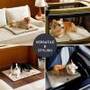 imageBedsure Washable Dog Crate Bed for Large Dogs Soft Foam Floor Pet Mat Versatile Lightweight Pet Crate Pad for CagesBeige