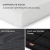 imageBedsure Washable Dog Crate Bed for Large Dogs Soft Foam Floor Pet Mat Versatile Lightweight Pet Crate Pad for CagesBlack