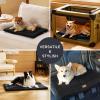 imageBedsure Washable Dog Crate Bed for Large Dogs Soft Foam Floor Pet Mat Versatile Lightweight Pet Crate Pad for CagesBlack