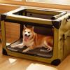 imageBedsure Washable Dog Crate Bed for Large Dogs Soft Foam Floor Pet Mat Versatile Lightweight Pet Crate Pad for CagesBrown