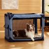 imageBedsure Washable Dog Crate Bed for Large Dogs Soft Foam Floor Pet Mat Versatile Lightweight Pet Crate Pad for CagesBrown
