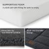 imageBedsure Washable Dog Crate Bed for Large Dogs Soft Foam Floor Pet Mat Versatile Lightweight Pet Crate Pad for CagesGrey
